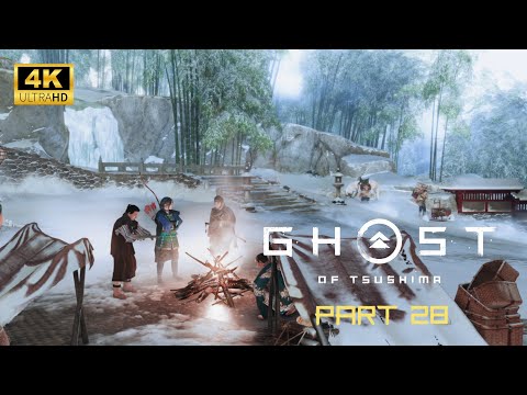 GHOST OF TSUSHIMA Gameplay Walkthrough Part 28 [4K 60FPS PC ULTRA] - No Commentary
