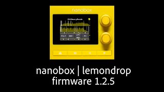 Video thumbnail for 1010music nanobox | lemondrop by 1010music