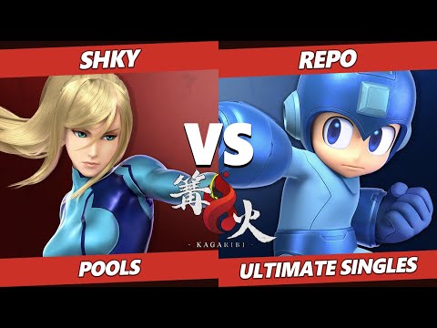 Kagaribi 3 Pools - shky (ZSS) Vs. repo (Mega Man) SSBU Smash Ultimate