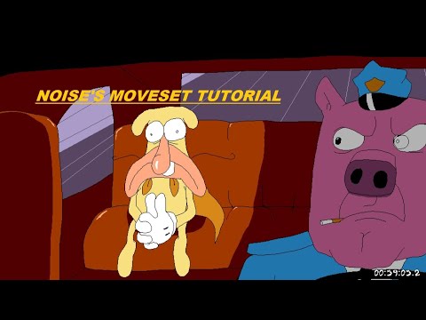 Noise's moveset tutorial [Pizza Tower]