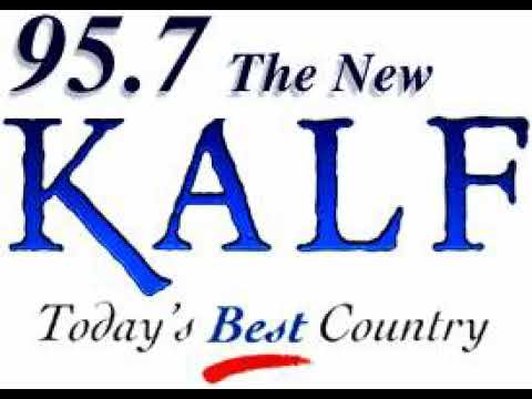 KALF "95.7 KALF" (Now 95-7 the Wolf) - Legal ID - 1995