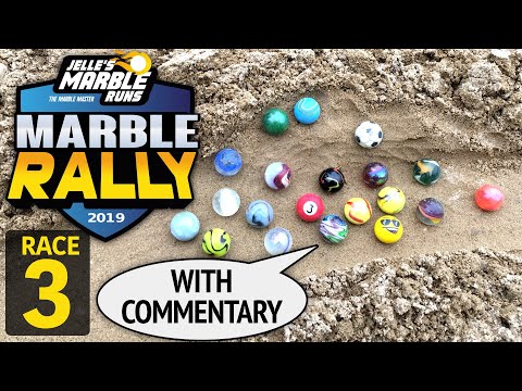 Sand Marble Rally 2019 Race 3 - Jelle’s Marble Runs