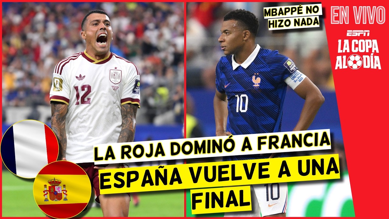 ESPAÑA BAILÓ a la FRANCIA de un MBAPPÉ DESAPARECIDO y REGRESA a una FINAL DEL MUNDO | La Copa al Día