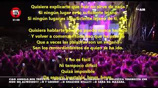 Cascare nei tuoi occhi (Caer en tus ojos)  Ultimo  Lyrics Español