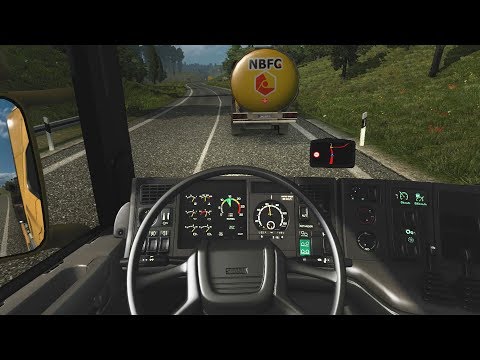 Euro Truck Simulator 2 - Scania 164 V8 Open Pipe | Rotterdam to Duisburg