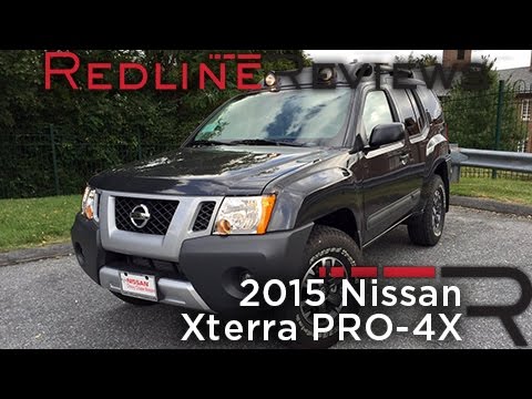 2015 Nissan Xterra PRO-4X Review, Walkaround, Exhaust, & Test Drive