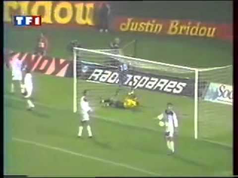 Coppa UEFA 1995-1996 Lione - Lazio 2-1 (Sedicesimi, 17/10/95)