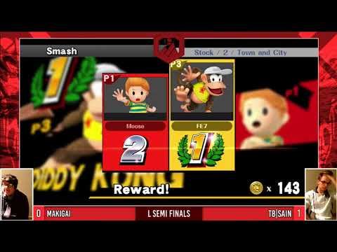 SotR Spring 2018 #7 - MakiGai (Lucas) v TB|Sain (Diddy Kong) - Loser's Semi Finals