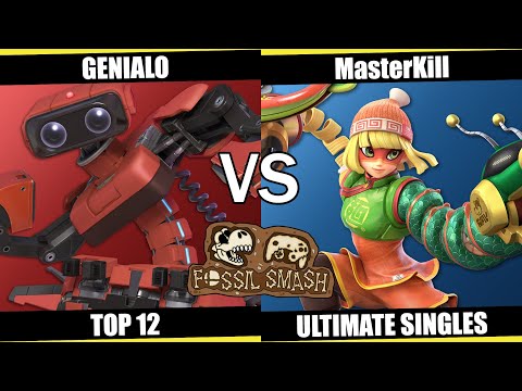 Fossil Smash 2023 Top 12 - Genialo(Rob/PT) Vs. Masterkill(Min Min) SSBU Ultimate Singles