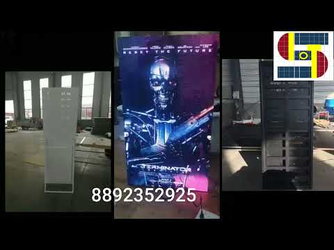 P10 led modules, wall mounted