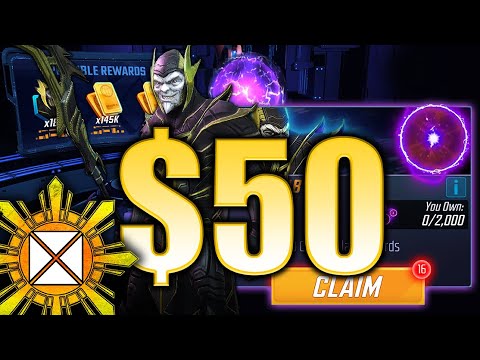 $50!!! (Backstab) Orb Opening [CORVUS GLAIVE] - Marvel Strike Force MSF