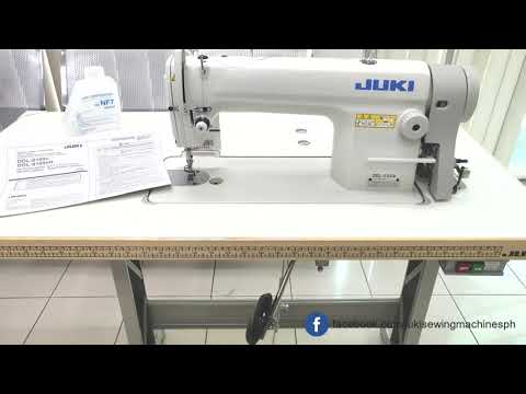 Juki single needle lock-stitch sewing machine with power sav...