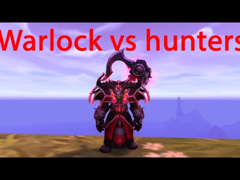 Warlock vs hunters - Affliction warlock pvp - Shadowlands 9.2.5