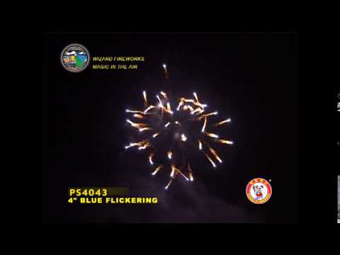 SB100MO01 - 4 INCH SHELL - WIZARD FIREWORKS - PS4043