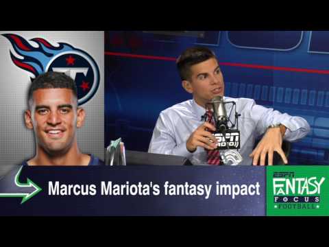 Marcus Mariota Is A Top-10 QB | Fantasy Focus | ESPN