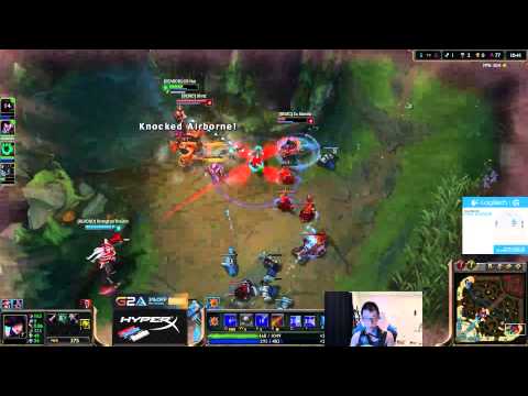 [Ranked 5s] C9 Hai / RivingtonThe3rd / Hi im gosu / TheOddOne / Wingsofdeathx - Caitlyn Gameplay