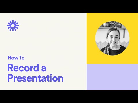 How to record a presentation with Loom