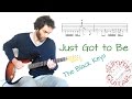 The Black Keys - Just Got to Be - Guitar lesson / tutorial / cover with tablature
