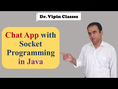 Java Networking 5 Java Chat App Java Socket Programming Dr Vipin Classes