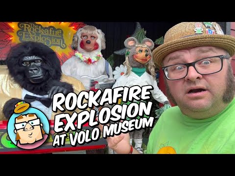 Rock-afire Explosion Grand Unveiling at the Volo Museum - New Permanent Exhibit! Plus Epcot Bus Ride