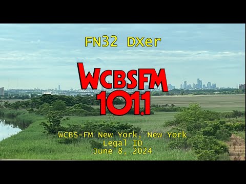 101.1 CBS-FM | WCBS-FM New York, New York Legal ID (6/8/2024)