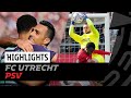 WEERGALOZE reflex van DROMMEL ?, ZAHAVI scoort wéér! ? | HIGHLIGHTS FC Utrecht - PSV