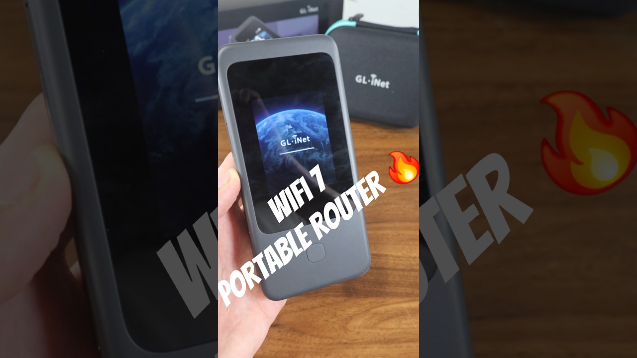 GLiNet Mudi 7 Portable 5G Router #travel #5g #glinet