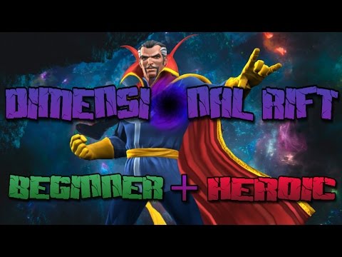 Dimensional Rifts Part 1: Beginner & Heroic Playthough [MARVEL CONTEST OF CHAMPIONS]