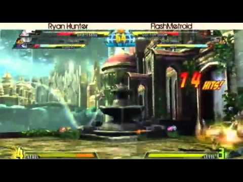 2-28-11 Ryan Hunter (Amaterasu/Hsien-Ko/Dormammu) vs FlashMetroid (Super Skrull/Doom/Hulk) 3 - MvC3