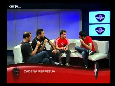 Cadena Perpetua video Entrevista CM Rock - Diciembre 2014