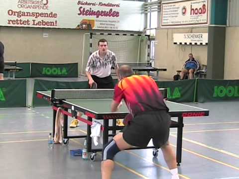 Tischtennis Nuernberger Stadtm 2006 Rene Schaible vs Ali Kider, Barzan M Hoffmann vs R Hartmann u a