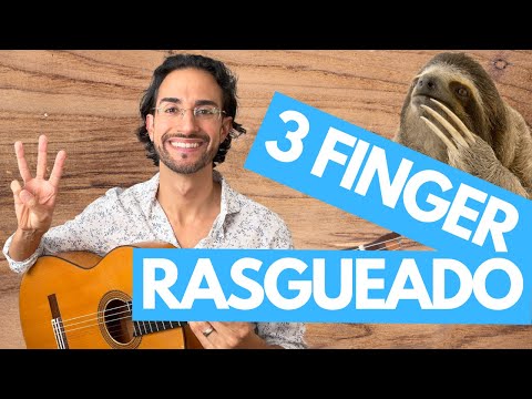 How to Play the 3-Finger Flamenco Guitar Rasgueado: a-m-i