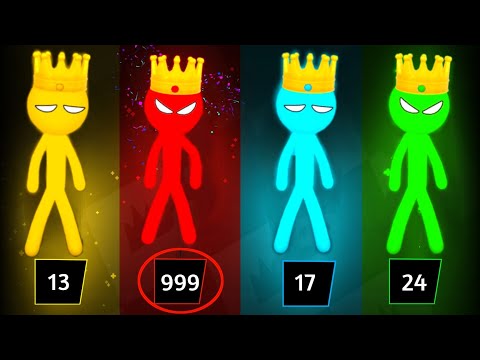 999 Random Stickman Party 1 2 3 4 Minigames - Stickman Party Gameplay | CoolGuy 99