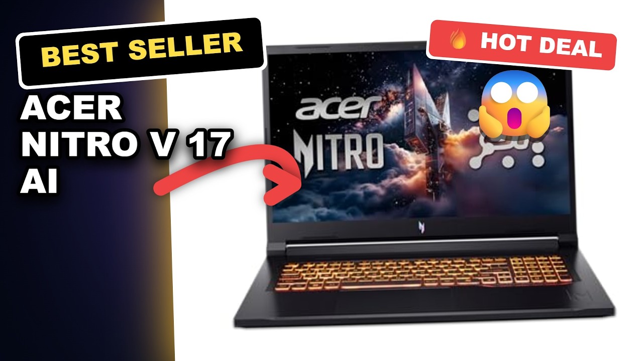 Acer Nitro V 17 AI Gaming Laptop Tested: Is It Worth the Hype? review video
