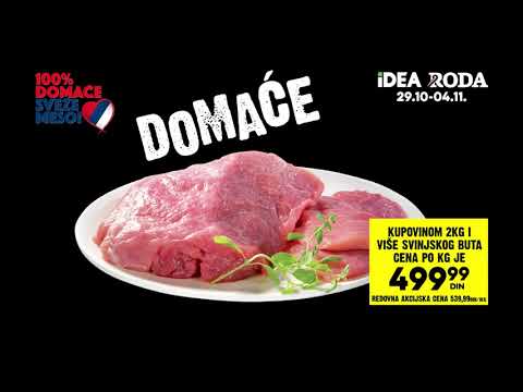 IDEA | Nedeljna ponuda 29.10 -04.11.2021.