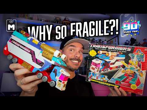 Will it BREAK?! - Unboxing Transformers 1991 Turbomaster Thunderclash