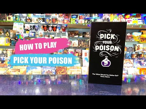 How to Play Pick Your Poison | Board Game Rules & Instructions