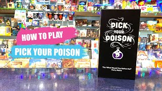 How to Play Pick Your Poison | Board Game Rules & Instructions