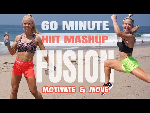 60 MINUTE HIIT MASHUP | Full Body Workout | Weights | Cardio | Kickboxing