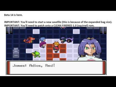 Pokemon Adventure - Red Chapter Beta 14 is out!