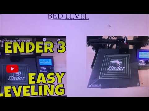 How to Level the Bed on A Creality Ender 3 Pro Using The Chep Bed Leveller G Code