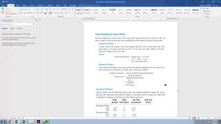 Utilization, Efficiency, Total Available Time, Rated & Demonstrated Ca
