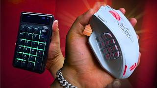 A Keyboard on a Mouse | Redragon Impact Elite M913 PAW3395 Wireless Gaming Mouse + Cove K733