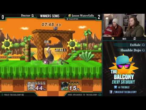 PM @ the Balcony 83 - Winners Semis ft. Doctor (Zelda) VS Jason Waterfalls (Zero Suit Samus)