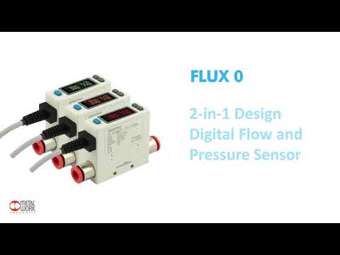 Metal Work Pneumatic - Flowmeter Series FLUX 0