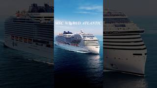 Be among the first to experience the fourth addition to our World Class fleet: MSC World Atlantic 🌎