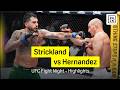 Sean Strickland Vs Anthony Hernandez UFC Fight Night DAZN Highlights