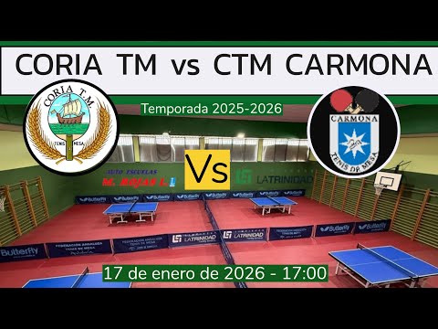 CORIA TM (Mario Fernández) vs CTM CARMONA (Javier Fernández Naya) | Súper División Andaluza 🏓