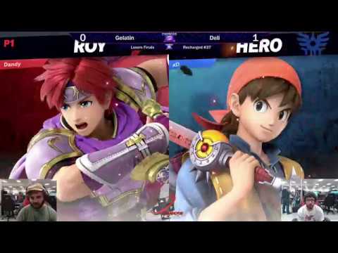 Recharged #37 - Gelatin vs Deli - Losers Finals - SSBU
