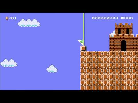 【Super Mario Maker】1-2 Spped Run 20 Sec